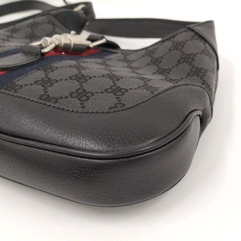 Balenciaga X Gucci Collaboration Shoulder Bag Jackie the Hacker Project Canvas