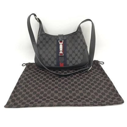 Balenciaga X Gucci Collaboration Shoulder Bag Jackie the Hacker Project Canvas