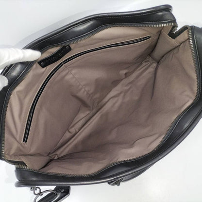 Bottega Veneta 2way Shoulder Bag Business Bag Intrecciato Leather Black