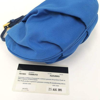 Prada Pouch Nylon Blue 1n1503