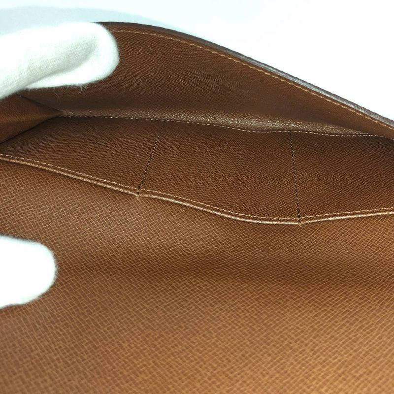 Louis Vuitton Portefeuille 3 Cartes Cles Di Folding Long Wallet Monogram M61818