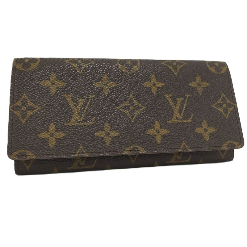 Louis Vuitton Portefeuille 3 Cartes Cles Di Folding Long Wallet Monogram M61818