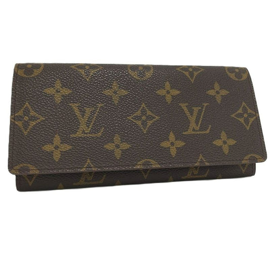 Louis Vuitton Portefeuille 3 Cartes Cles Di Folding Long Wallet Monogram M61818