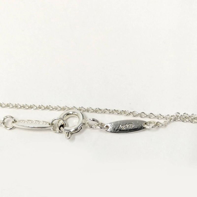 Tiffany & Co Necklace Elsa Peretti Open Heart Necklace in Sv925 Silver