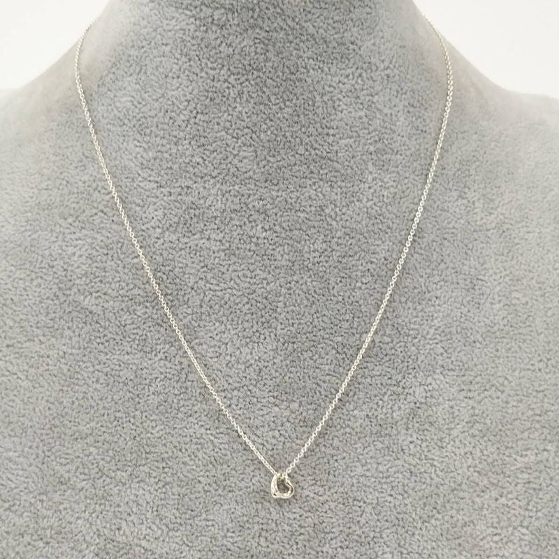 Tiffany & Co Necklace Elsa Peretti Open Heart Necklace in Sv925 Silver