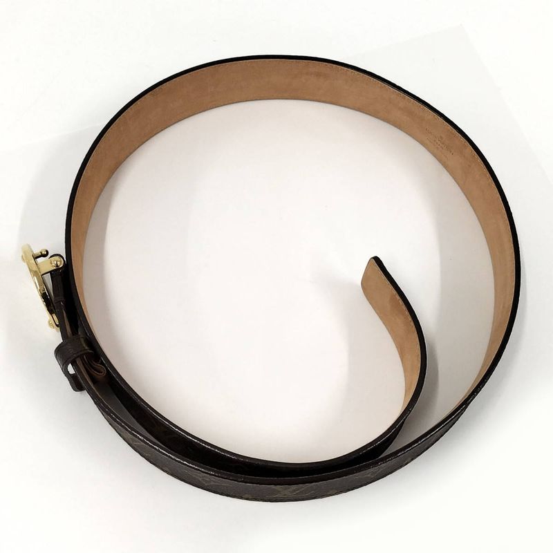 Louis Vuitton Men's Belt Santure T&b Monogram 36 90 M6975u