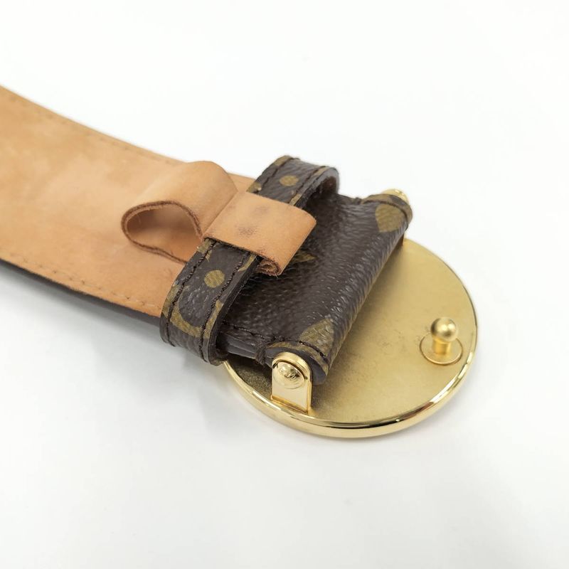 Louis Vuitton Men's Belt Santure T&b Monogram 36 90 M6975u