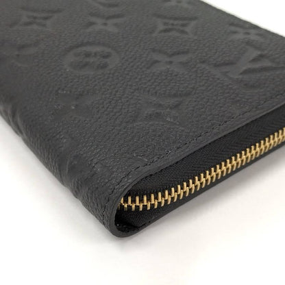 Louis Vuitton Zippy Wallet Round Zipper Long Wallet Monogram Empreinte Noir
