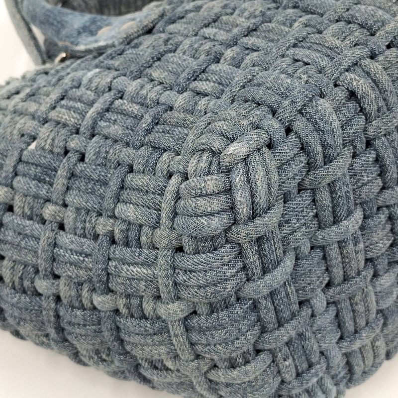 Balenciaga Bistro Basket XS 2way Basket Bag Denim Blue