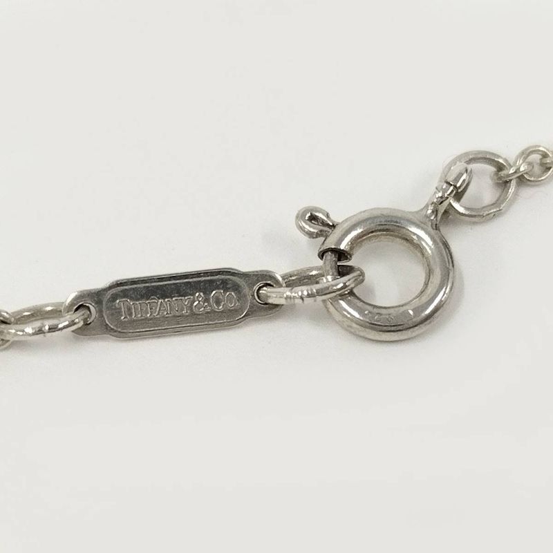 Tiffany & Co Open Heart Necklace Sv925 Silver