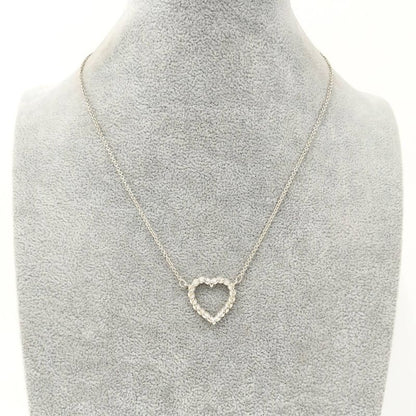 Tiffany & Co Open Heart Necklace Sv925 Silver