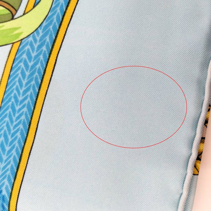 Hermes Scarf Carré 90 Blue