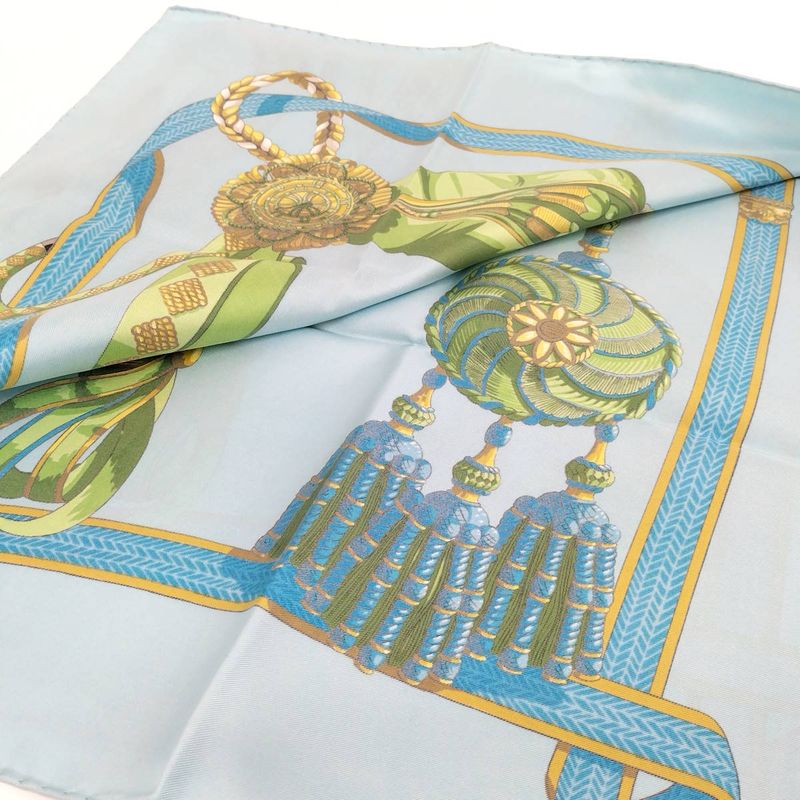 Hermes Scarf Carré 90 Blue