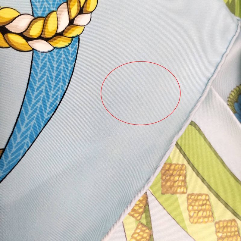 Hermes Scarf Carré 90 Blue