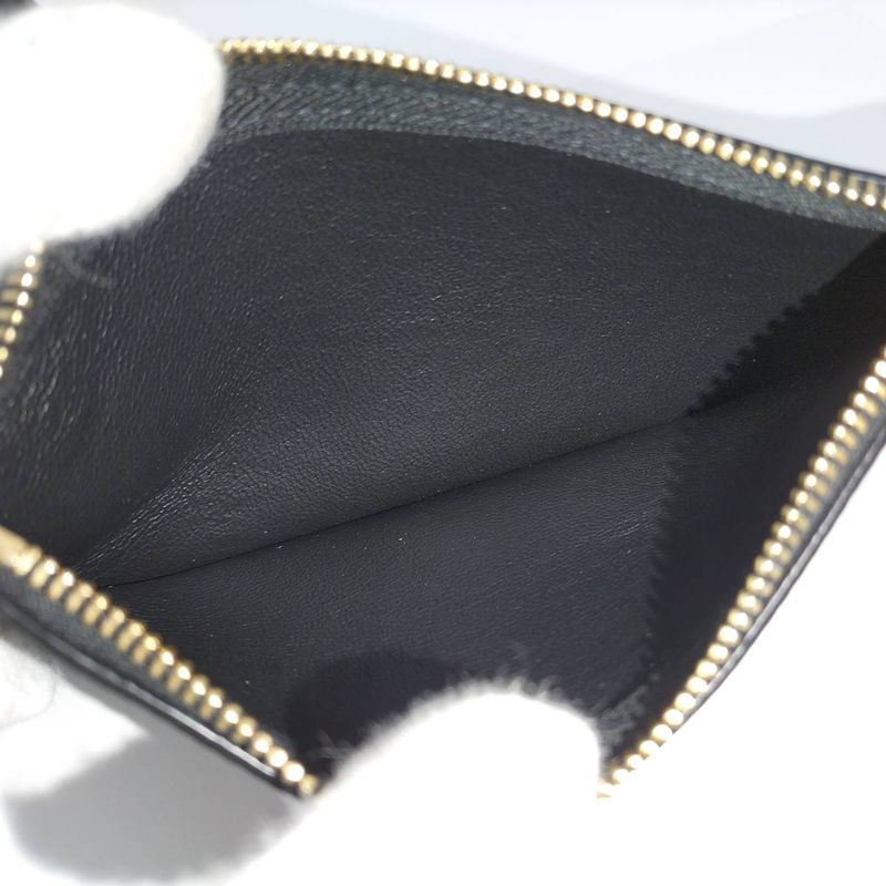 Yves Saint Laurent Rive Gauche Shoulder Bag Leather Black