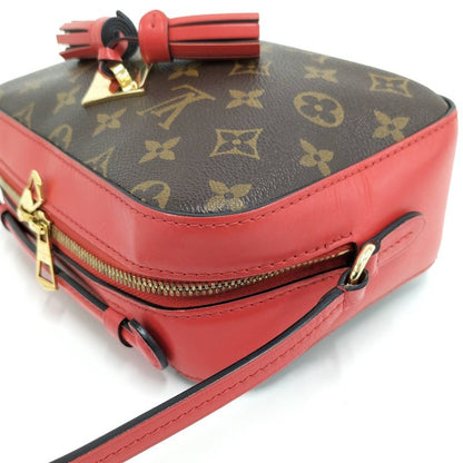 Louis Vuitton Saintonge Coquelicot 2-Way Shoulder Bag Monogram M43556