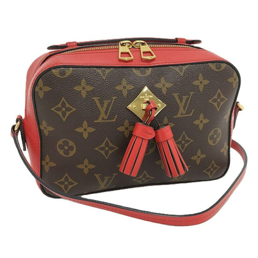 Louis Vuitton Saintonge Coquelicot 2-Way Shoulder Bag Monogram M43556