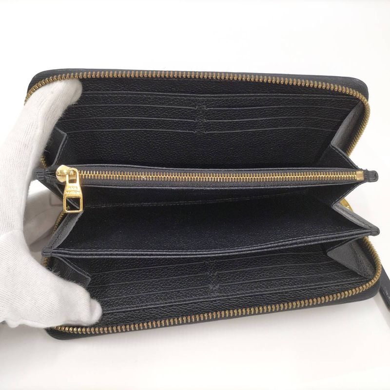 Louis Vuitton Zippy Wallet Monogram Empreinte Long Wallet M61864