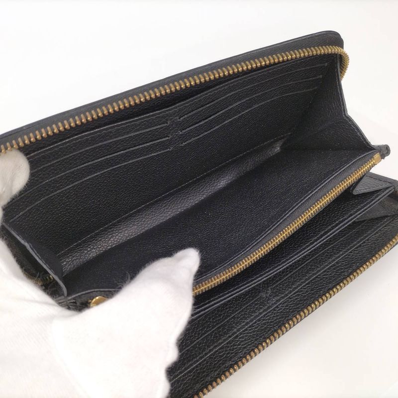 Louis Vuitton Zippy Wallet Monogram Empreinte Long Wallet M61864