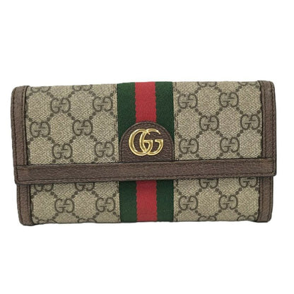 Gucci Bifold Long Wallet Continental Wallet Ophidia 523153