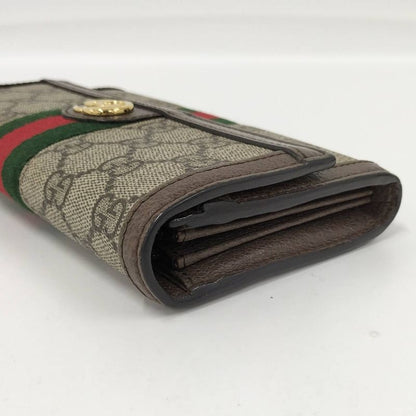 Gucci Bifold Long Wallet Continental Wallet Ophidia 523153