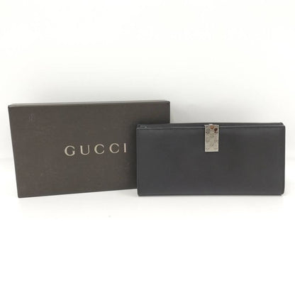 Gucci Bifold Long Wallet Leather Black 035.1502.2243