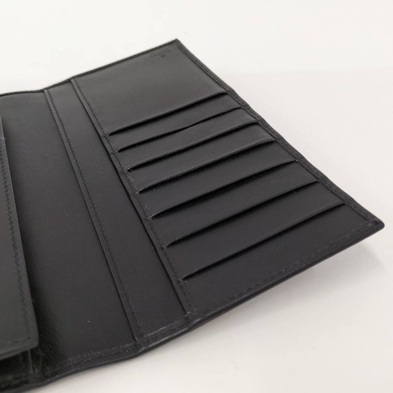 Gucci Bifold Long Wallet Leather Black 035.1502.2243