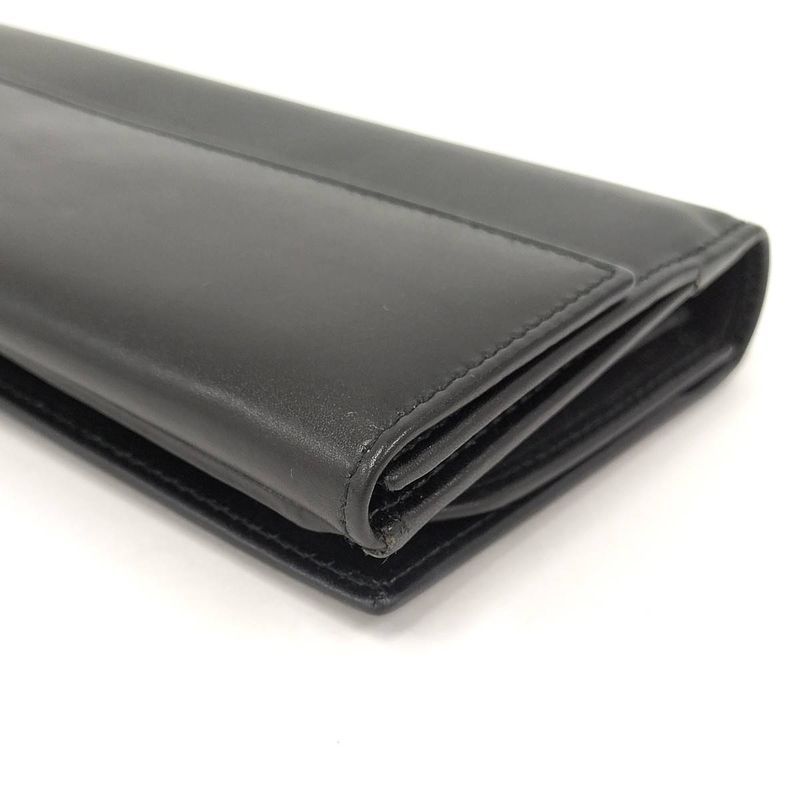 Gucci Bifold Long Wallet Leather Black 035.1502.2243