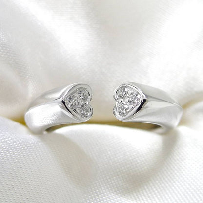 Tiffany & Co Ring Tenderness Heart 750wg 18k White Gold White Gold Diamond