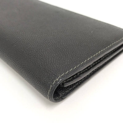 Cartier Bifold Wallet Santos Leather Black