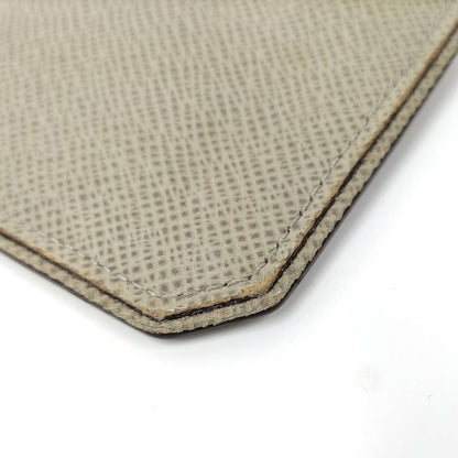 Louis Vuitton Pochette Cles Coin Case Taiga Leather Beige M32604