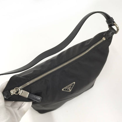 Prada Handbag Nylon Black Br1812