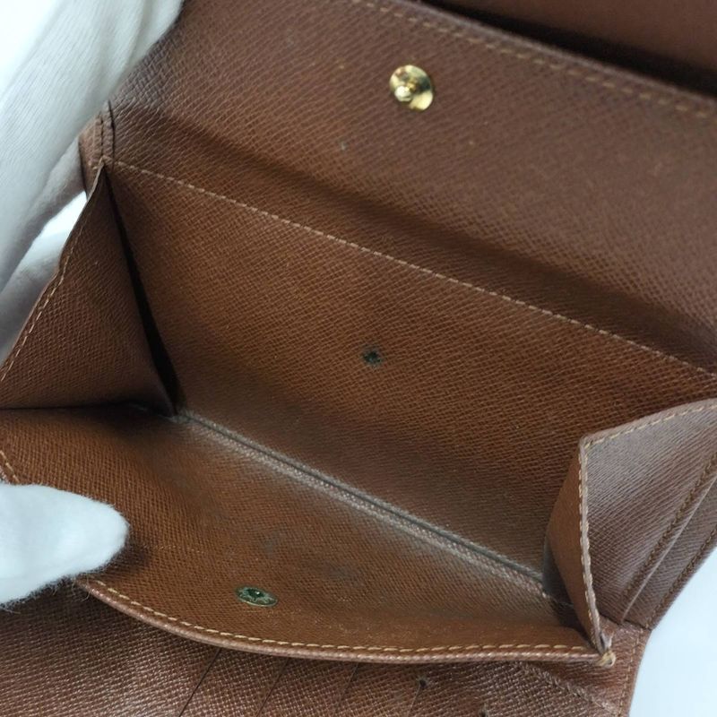 Louis Vuitton Trifold Wallet Porte-Tresor Ettuie Papier Monogram M61202