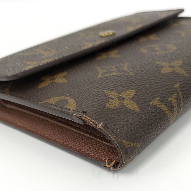 Louis Vuitton Trifold Wallet Porte-Tresor Ettuie Papier Monogram M61202