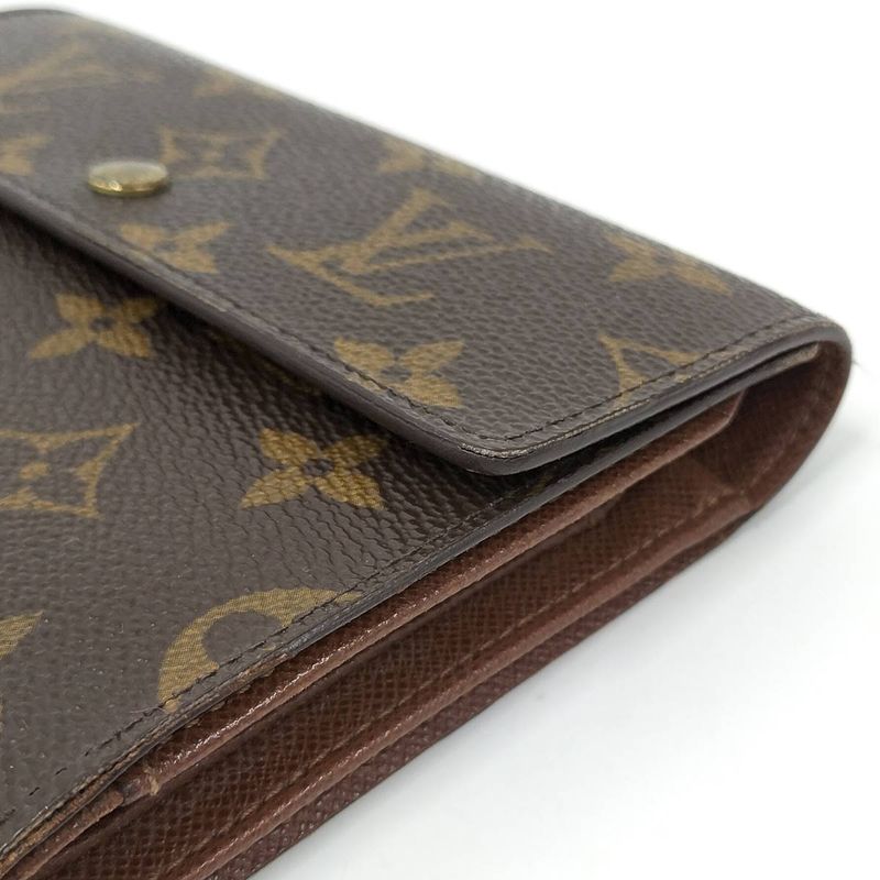 Louis Vuitton Trifold Wallet Porte-Tresor Ettuie Papier Monogram M61202