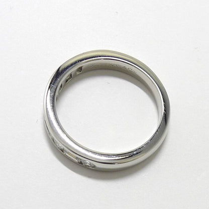 Tiffany & Co Ring Channel Half Eternity Pt950 Platinum Diamond Approx 8 Approx