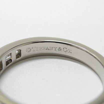 Tiffany & Co Ring Channel Half Eternity Pt950 Platinum Diamond Approx 8 Approx