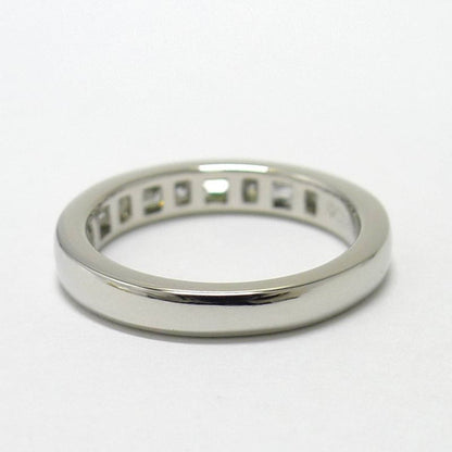 Tiffany & Co Ring Channel Half Eternity Pt950 Platinum Diamond Approx 8 Approx