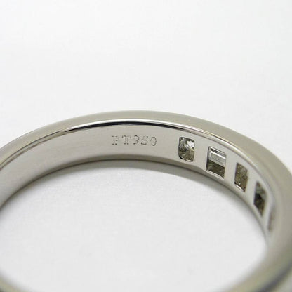 Tiffany & Co Ring Channel Half Eternity Pt950 Platinum Diamond Approx 8 Approx