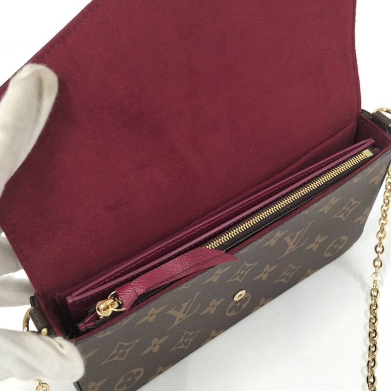 Louis Vuitton Pochette Felicie Chain Shoulder Bag Monogram M61276