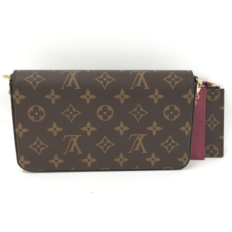 Louis Vuitton Pochette Felicie Chain Shoulder Bag Monogram M61276