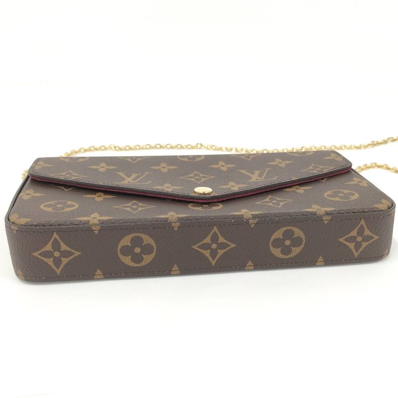 Louis Vuitton Pochette Felicie Chain Shoulder Bag Monogram M61276