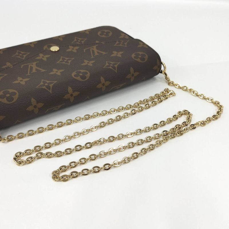 Louis Vuitton Pochette Felicie Chain Shoulder Bag Monogram M61276