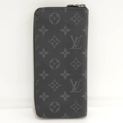 Louis Vuitton Round Zipper Long Wallet Zippy Wallet Vertical Monogram Eclipse