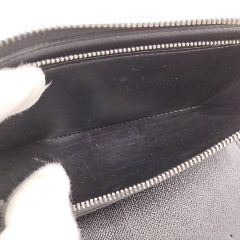 Louis Vuitton Round Zipper Long Wallet Zippy Wallet Vertical Monogram Eclipse