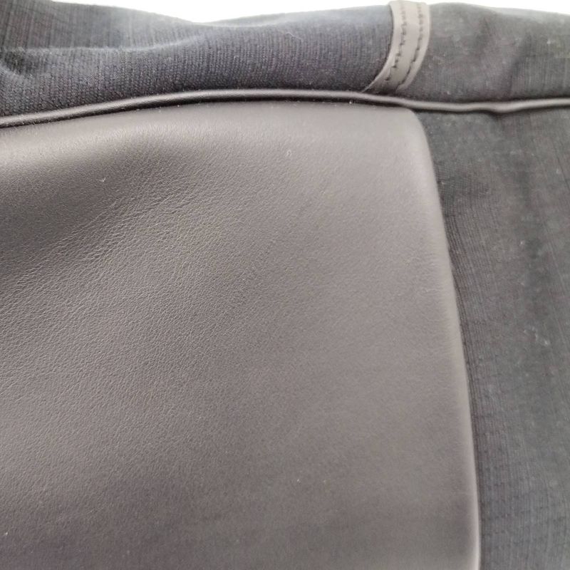 Hermes Sac a Dos All Bag Backpack Canvas Leather Black Engraved B