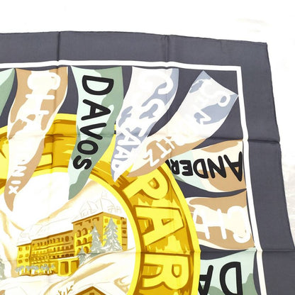 Celine Large Scarf Davos Anderville 100% Silk