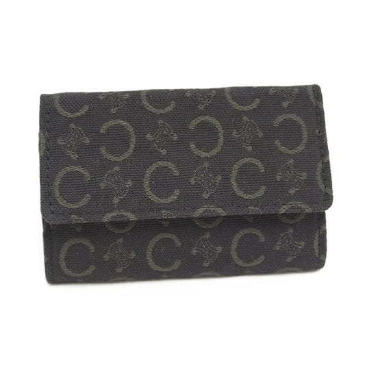 Celine 6-Link Key Case Macadam Canvas Brown