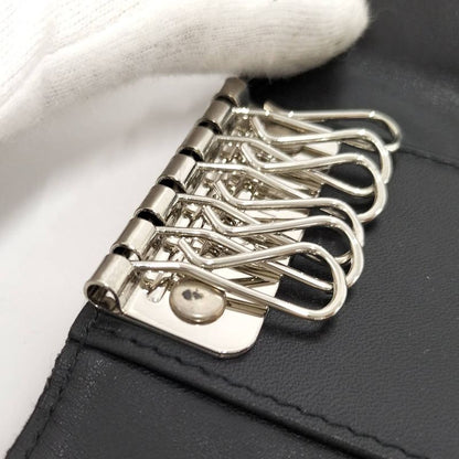 Celine 6-Link Key Case Macadam Canvas Brown