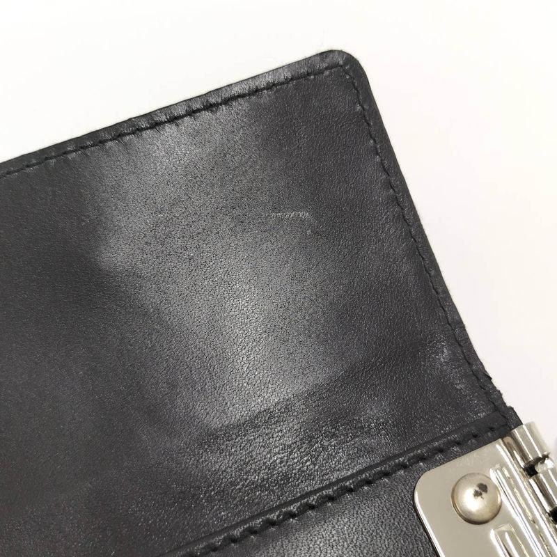 Celine 6-Link Key Case Macadam Canvas Brown